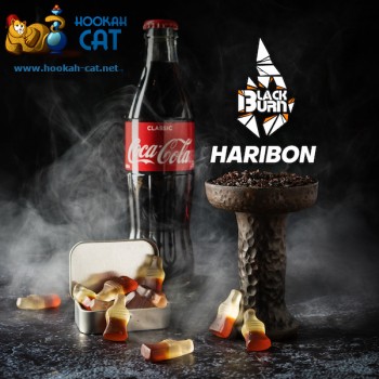 Заказать кальянный табак BlackBurn Haribon (БлэкБерн Кола) 25г онлайн с доставкой всей России